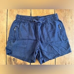 Max Jeans Shorts Blue Easy Fit Size Medium
